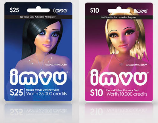 In-game IMVU, in person Shipment